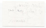 Badly Drawn Boy - Damon Gough Signed 3x5 Index Card Autographed Signature