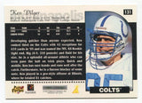 1996 Score Ken Dilger Signed Card Football Autograph NFL AUTO #131