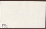 Gena Rowlands Signed Index Card Signature Vintage Autographed AUTO 