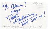The Beat - Dave Wakeling Signed 3x5 Index Card Autographed Band General Public