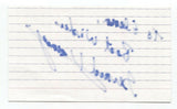 Gerard Kennedy Signed 3x5 Index Card Autographed Signature Politician