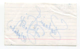 Stephanie J. Block Signed 3x5 Index Card Autographed Actress Into The Woods