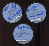 AnnA to the Infinite Power Signed Stickers Autographed 1990's Rock Band