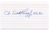 Everett Alvarez Jr. Signed 3x5 Index Card Autographed Signature Vietnam POW