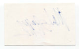 Mark Miller Signed 3x5 Index Card Autographed Signature Sawyer Brown