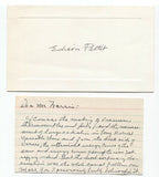 Edison Pettit Signed Card Autographed Signature Astronomer Pettit Crater