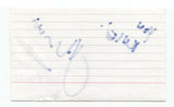 John Heffron Signed 3x5 Index Card Autographed Signature Actress Comedian