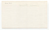 Lum Harris Signed 3x5 Index Card Baseball Autographed Signature