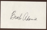 Brooke Adams Signed Index Card Signature Vintage Autographed AUTO 