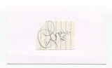 Davey Lopes signed Cut Index Card Autographed Baseball MLB World Series