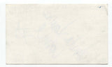 Anita Louise Combe Signed 3x5 Index Card Autographed Signature Actress Dancer