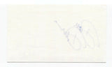 Dan Duran Signed 3x5 Index Card Autographed Signature Actor Broadcaster