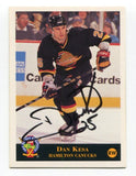 1994 Classic Pro Prospects Dan Kesa Signed Card Hockey Autograph AUTO #116