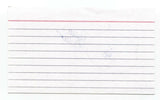 Kevin Sylvester Signed 3x5 Index Card Autograph Signature Writer Cartoonist