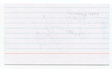 Kate Flannery Signed 3x5 Index Card Autographed Signature The Office Meredith