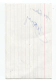 Victor A. Young Signed 3x5 Index Card Autographed Signature Actor Goosebumps