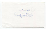 Vanessa Hollingshead Signed 3x5 Index Card Autographed Actress Ghost Dog