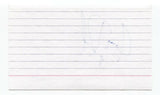 Jean Paul Signed 3x5 Index Card Autographed Signature Comedian Stand Up Comic