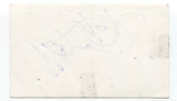 John Curless Signed 3x5 Index Card Autographed Signature Broadway Actor