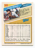 1993 Topps Doug Henry Signed Card Baseball MLB Autograph MLB AUTO #343