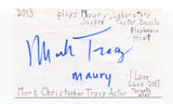 Mark Christopher Tracy Signed 3x5 Index Card Autographed Actor She Spies