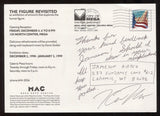 Ken Mora Signed Post Card Autographed Signature Comic Artist 