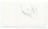 Ours - Pit Gnecco Signed 3x5 Index Card Autographed Signature Drummer