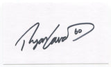 Ryan Lavarnway Signed 3x5 Index Card Autographed MLB Baseball Boston Red Sox