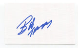 Bob Trumpy Signed 3x5 Index Card Autograph Football NFL Cincinnati Bengals