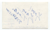Lara Teeter Signed 3x5 Index Card Autograph Signature Actress Singer