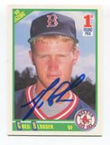 1990 Score 1st Pick Greg Blosser Signed Card Baseball MLB Autographed AUTO #681