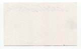 Martin Bell Signed 3x5 Index Card Autographed Film Director American Heart