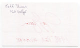 Jeff Sluman Signed 3x5 Index Card Autographed Golf 1988 PGA Champion Golfer