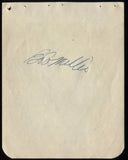1955 Bob Miller Baseball Signed Album Page Vintage Autograph Signature AUTO