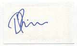 Danko Jones Band - Damon Richardson Signed 3x5 Index Card Autographed Signature