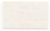 Alexandre Rockwell Signed 3x5 Index Card Autograph Signature Director