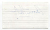 Bruce Hunter Signed 3x5 Index Card Autographed Signature Actor Atomic Betty