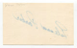 Eleanor Parker Signed 3x5 Index Card Autographed Actress The Sound Of Music