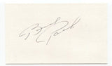 Brad Park Signed 3x5 Index Card Autographed Signature Hockey NHL