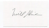 Neill Sheridan Signed 3x5 Index Card Autographed MLB Baseball Boston Red Sox