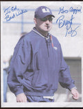 Brent Guy Signed 8x10 Photo College NCAA Football Coach Autograph Utah State