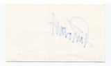 Patrick Tovatt Signed 3x5 Index Card Autographed Actor As The World Turns