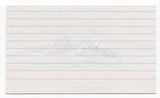 Bobby Allison Signed 3x5 Index Card Autographed Signature NASCAR Driver