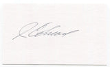 J.C. Snead Signed 3x5 Index Card Autographed PGA Golf Golfer