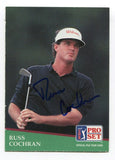 1991 Pro Set PGA Tour Golf Russ Cochran Signed Card Autographed Signature #45