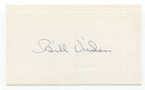 Bill Virdon Signed 3x5 Index Card Baseball Autographed Signature Pirates