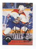 1995 Donruss Steve Washburn Signed Card Hockey NHL Autograph AUTO #237