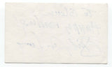 Sarah Andrews Signed 3x5 Index Card Autographed Signature Author Geologist