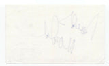 Dave Mordal Signed 3x5 Index Card Autograph Signature Actor Comedian