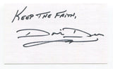 Donnie Dean Williams Signed 3x5 Index Card Autograph Musician County Music